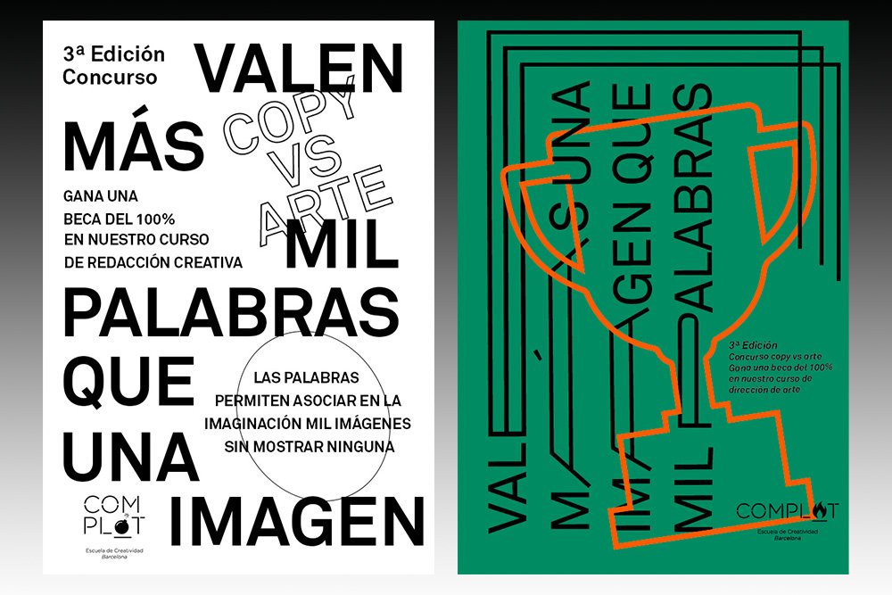 ¿Qué vale más, una imagen o mil palabras? Llega la 3ª edición del Concurso Arte vs. Copy.